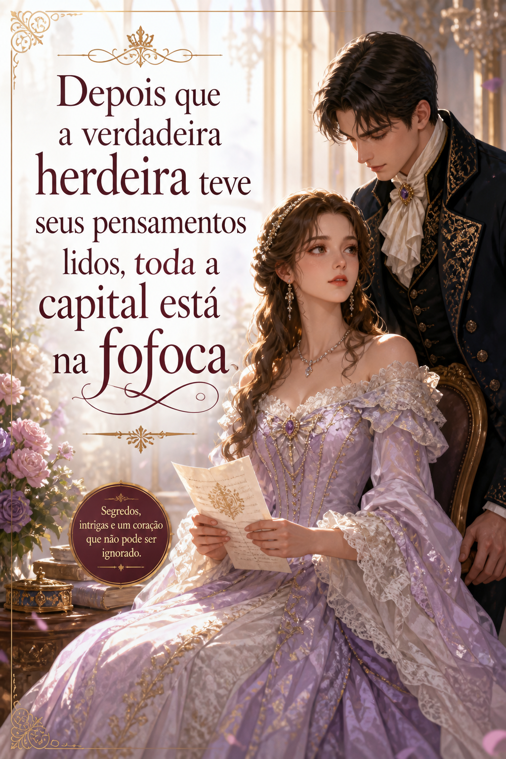 Depois que a verdadeira herdeira teve seus pensamentos lidos, toda a capital está na fofoca