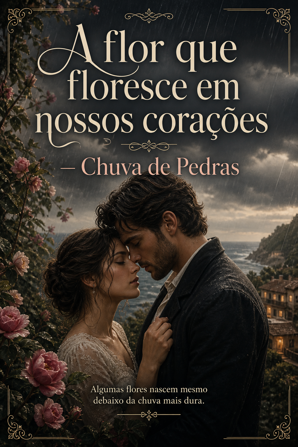 A flor que floresce em nossos corações — Chuva de Pedras