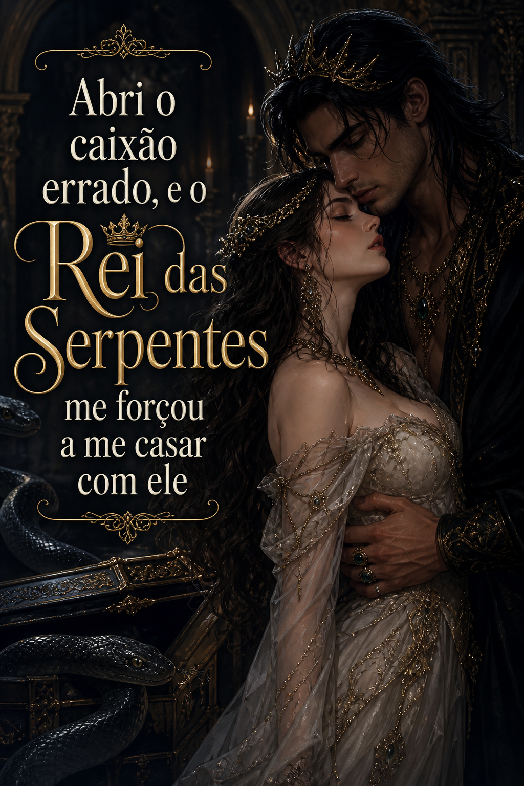 Abri o caixão errado, e o Rei das Serpentes me forçou a me casar com ele