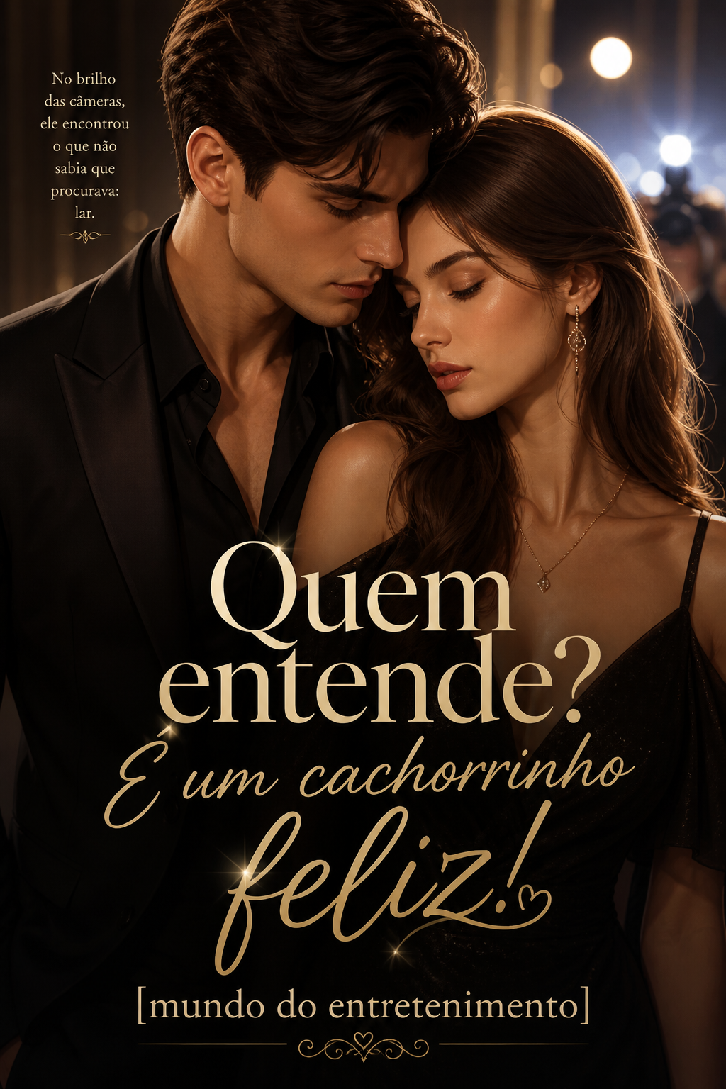 Quem entende? É um cachorrinho feliz! [mundo do entretenimento]
