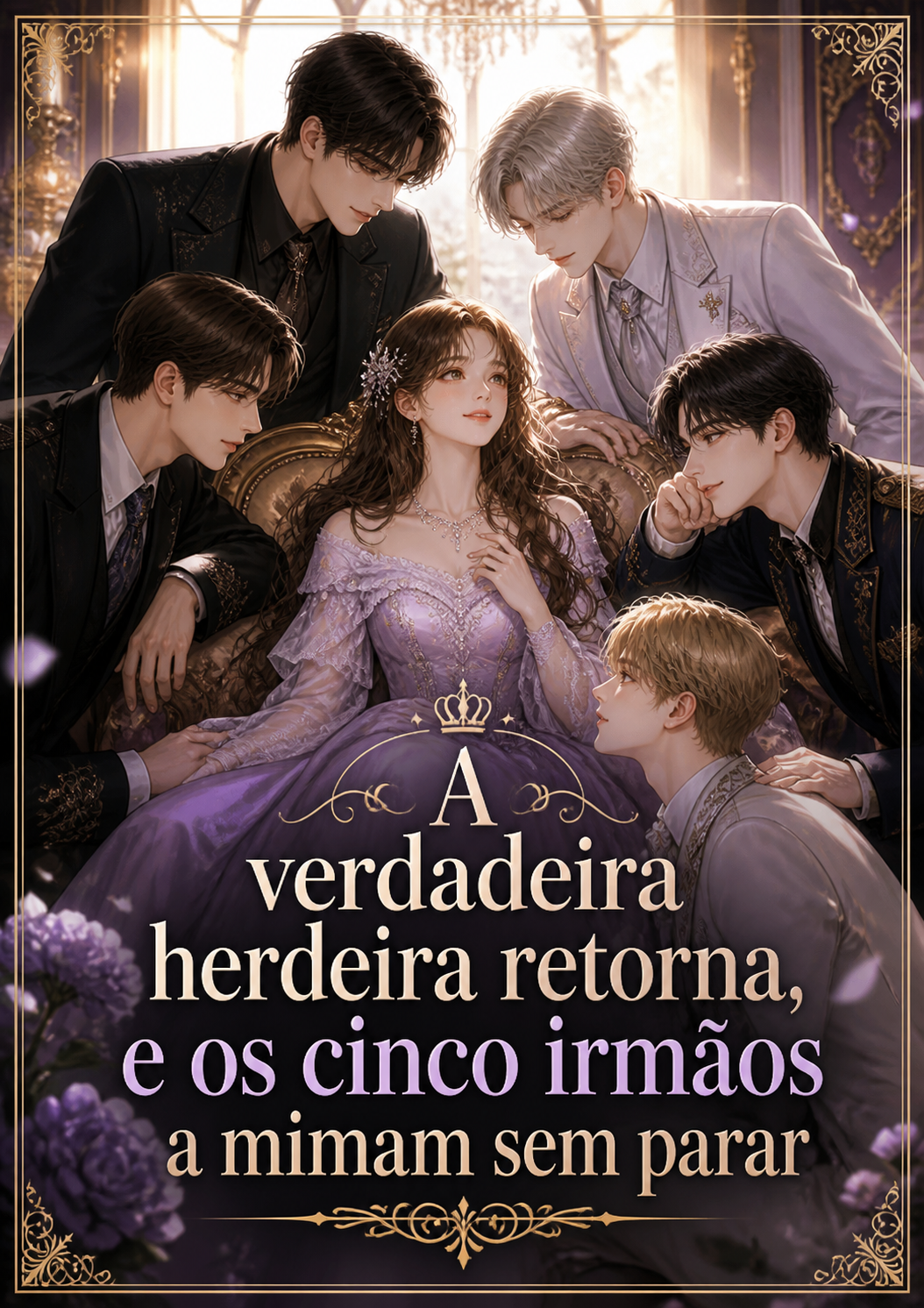 A verdadeira herdeira retorna, e os cinco irmãos a mimam sem parar